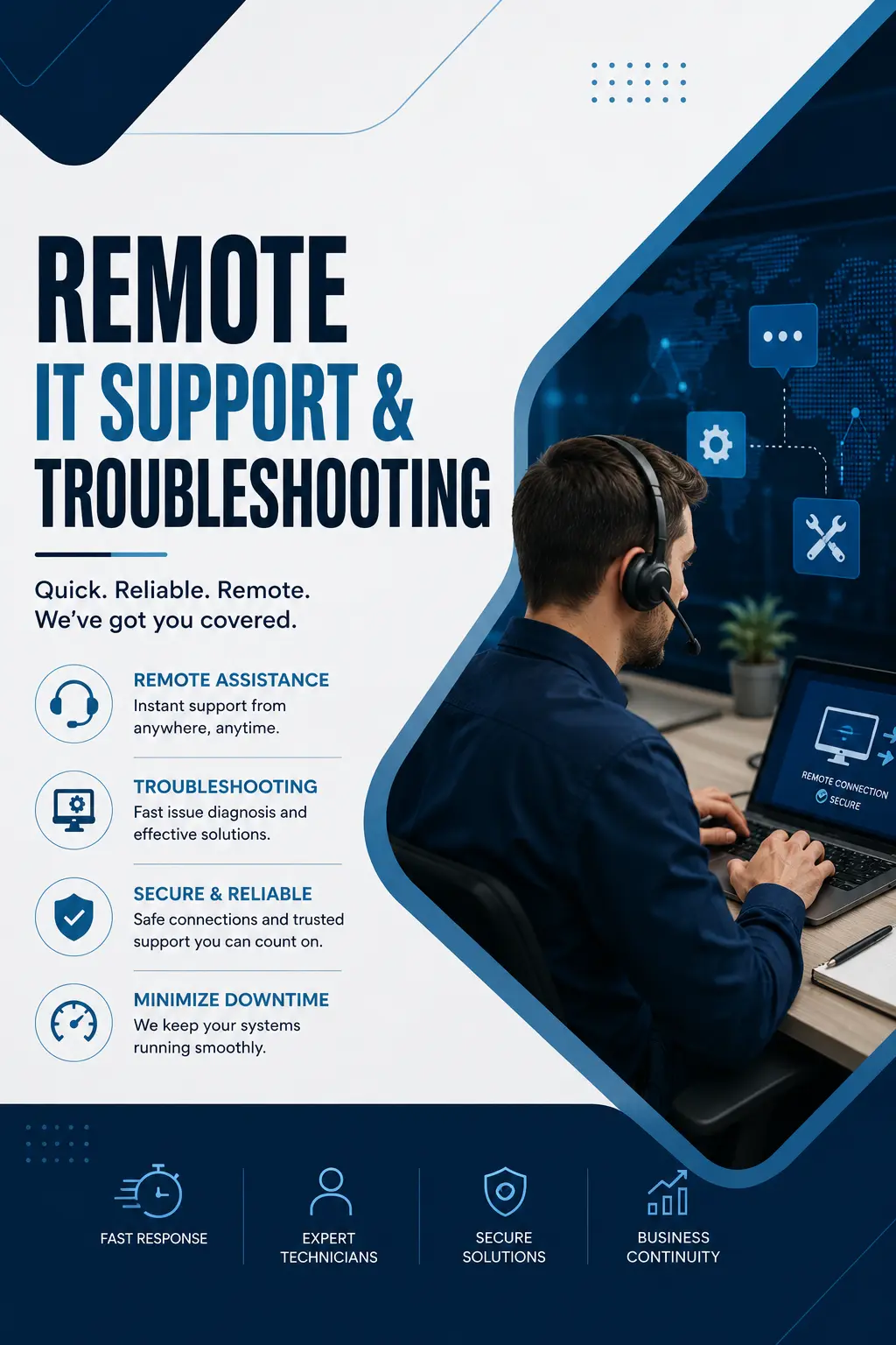 Remote IT Support & Troubleshooting
